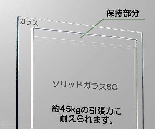 保護シートの画像/ 窓ガラスの採光性を損なわずガラス面を保護します。