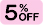 5%off