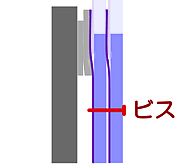 1層目と2層目を接合